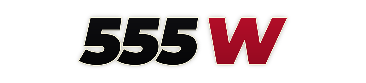 555w